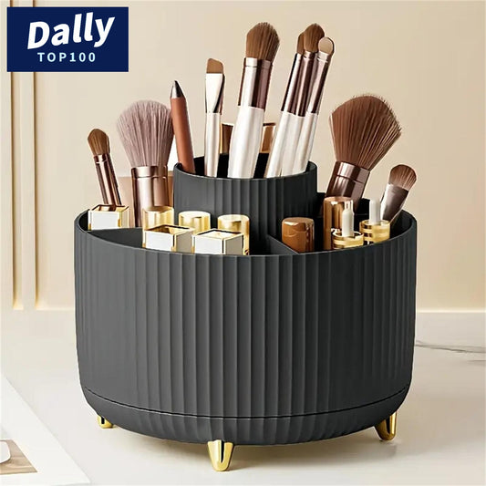 Rotating Makeup Organizer - 5 Compartments