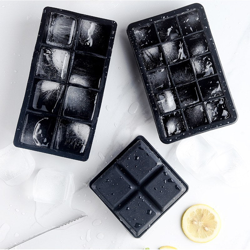 Giant Ice Cube Trays - Crystal Clear Silicone