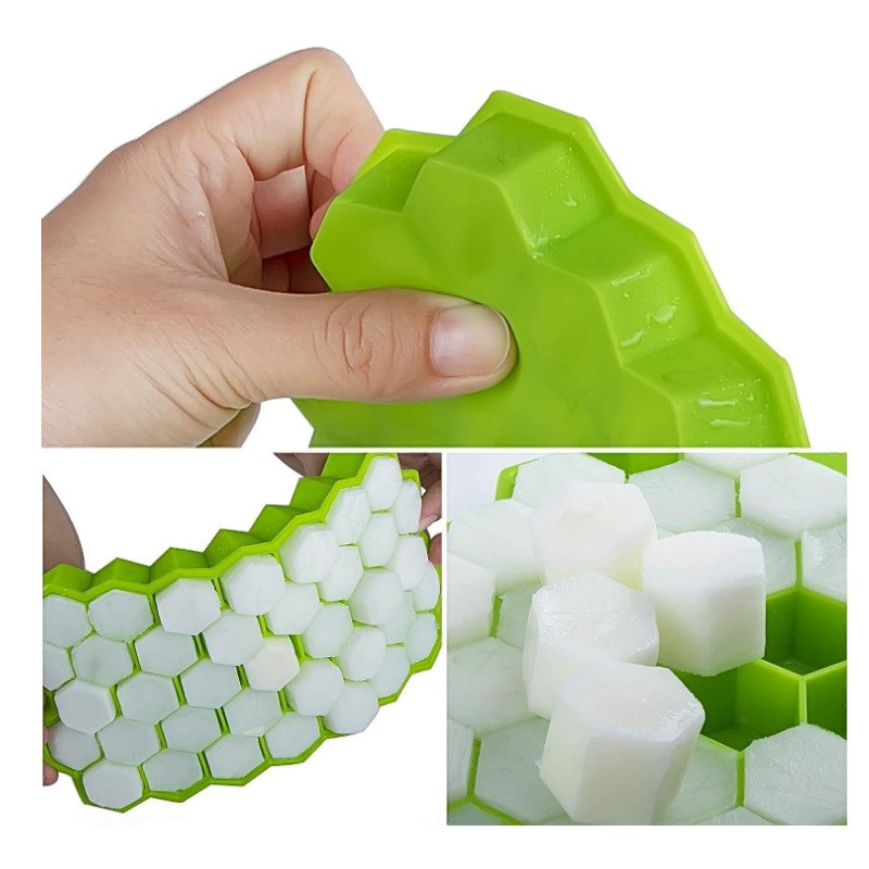 Giant Ice Cube Trays - Crystal Clear Silicone