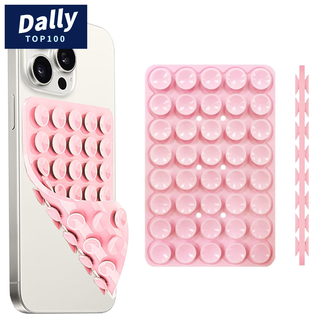 Hands-Free Phone Mount with Strong Suction Grip