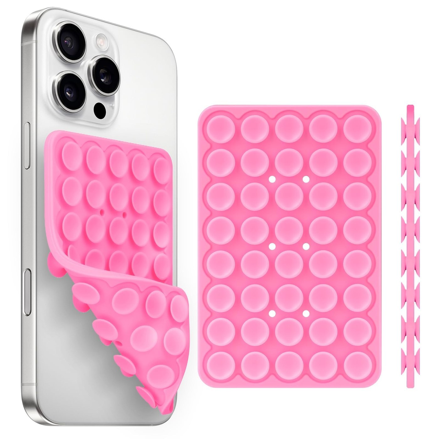 Hands-Free Phone Mount with Strong Suction Grip