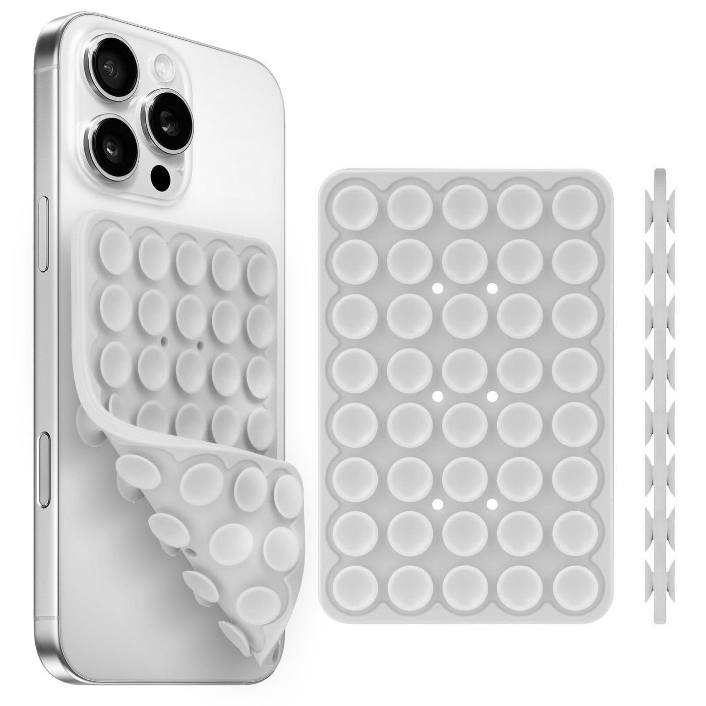 Hands-Free Phone Mount with Strong Suction Grip