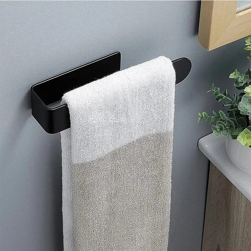 Adhesive Towel Rack - No Drilling Needed