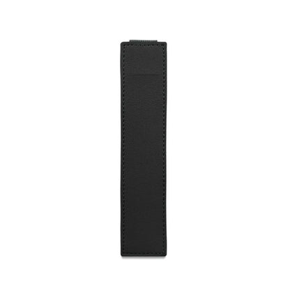 Sleek Leather Pen Case with Elastic Strap