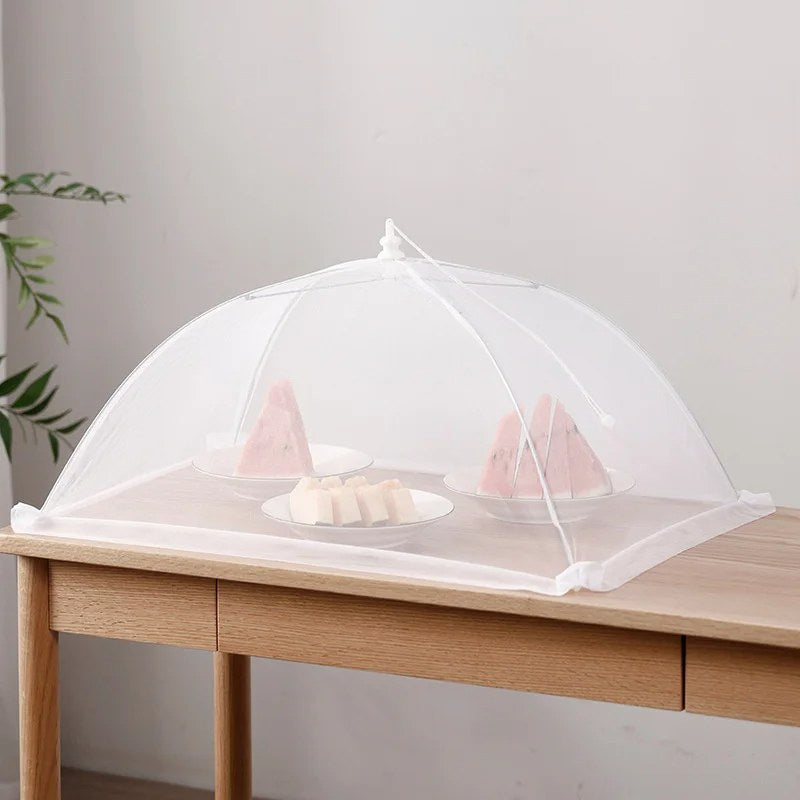 Collapsible Mesh Food Cover - Keeps Bugs Out