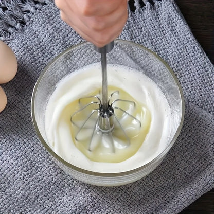 Effortless Egg Beater - Semi-Automatic Mixer