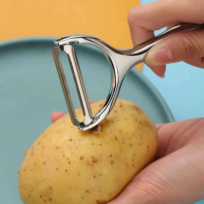 Sharp Stainless Steel Vegetable Peeler & Grater