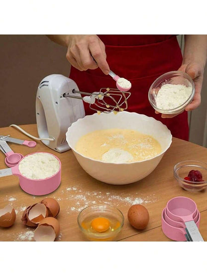 Measuring Cups & Spoons Set - 8pc