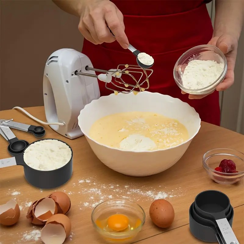 Measuring Cups & Spoons Set - 8pc