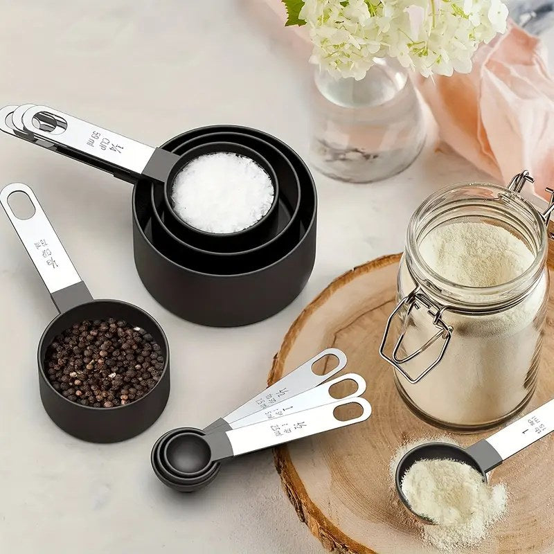 Measuring Cups & Spoons Set - 8pc
