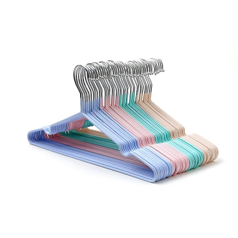 Grip-Lock Metal Hangers - 10 Pack