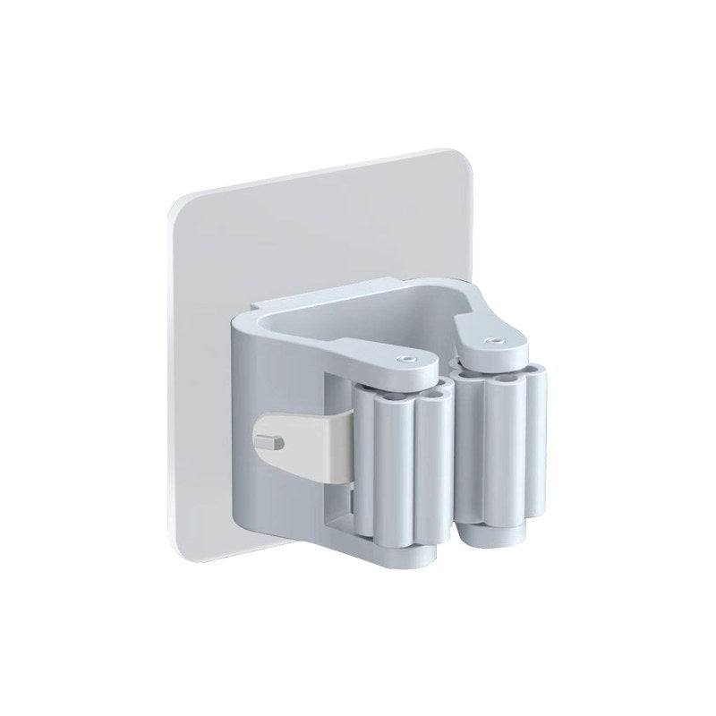 Wall-Mounted Mop & Broom Holder Organizer