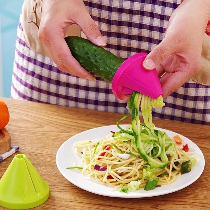 Manual Vegetable Spiral Peeler & Shredder