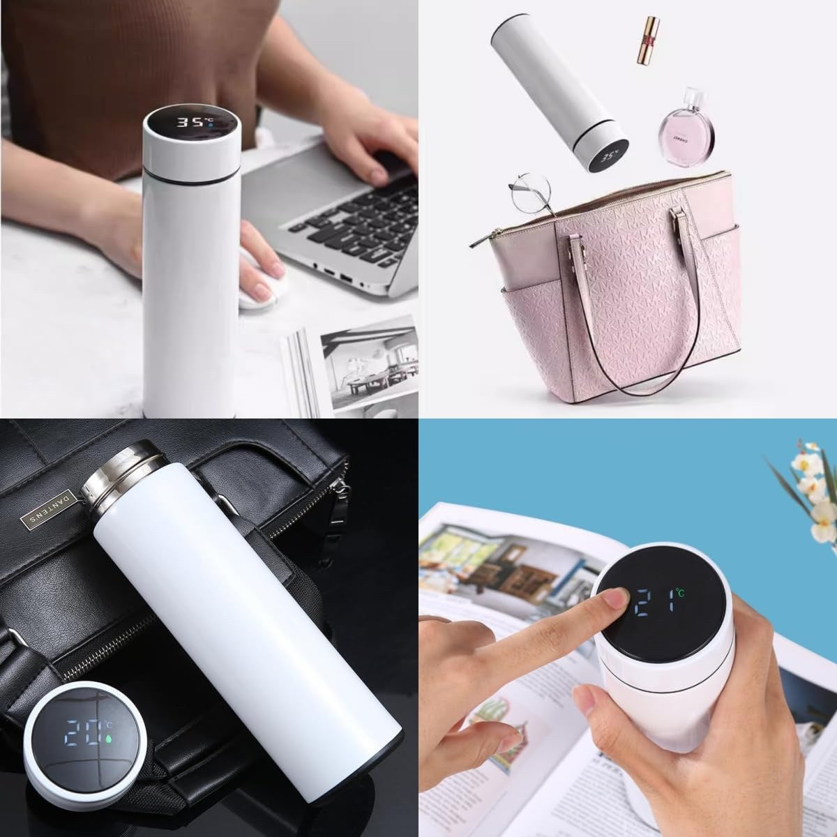 Smart Temperature Thermos - 500ML Insulated Bottle