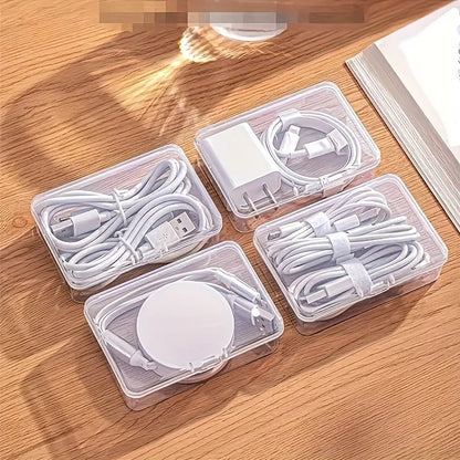 Compact Cable Organizer with 7 Drawers