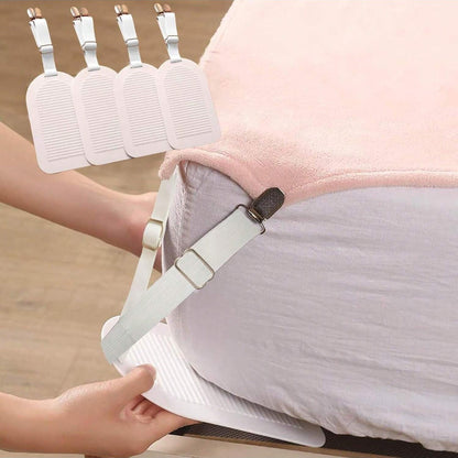 Adjustable Bed Sheet Clips - Keep Sheets in Place