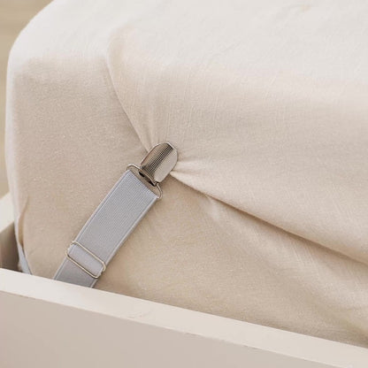 Adjustable Bed Sheet Clips - Keep Sheets in Place