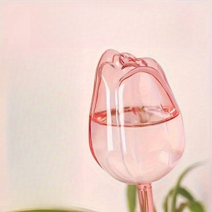 Smart Plant Watering Globes - Pink