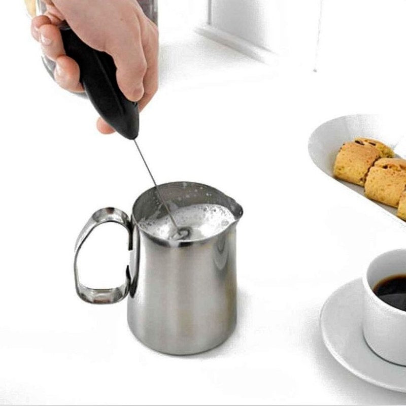 Electric Milk Frother for Perfect Coffee Foam