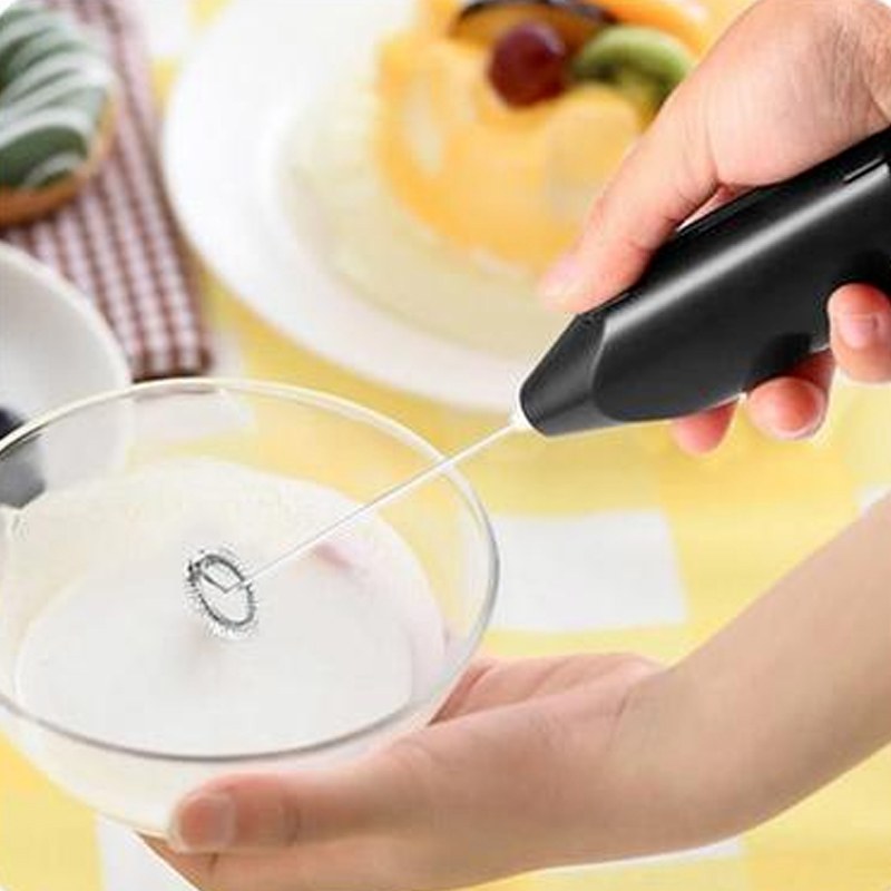 Electric Milk Frother for Perfect Coffee Foam