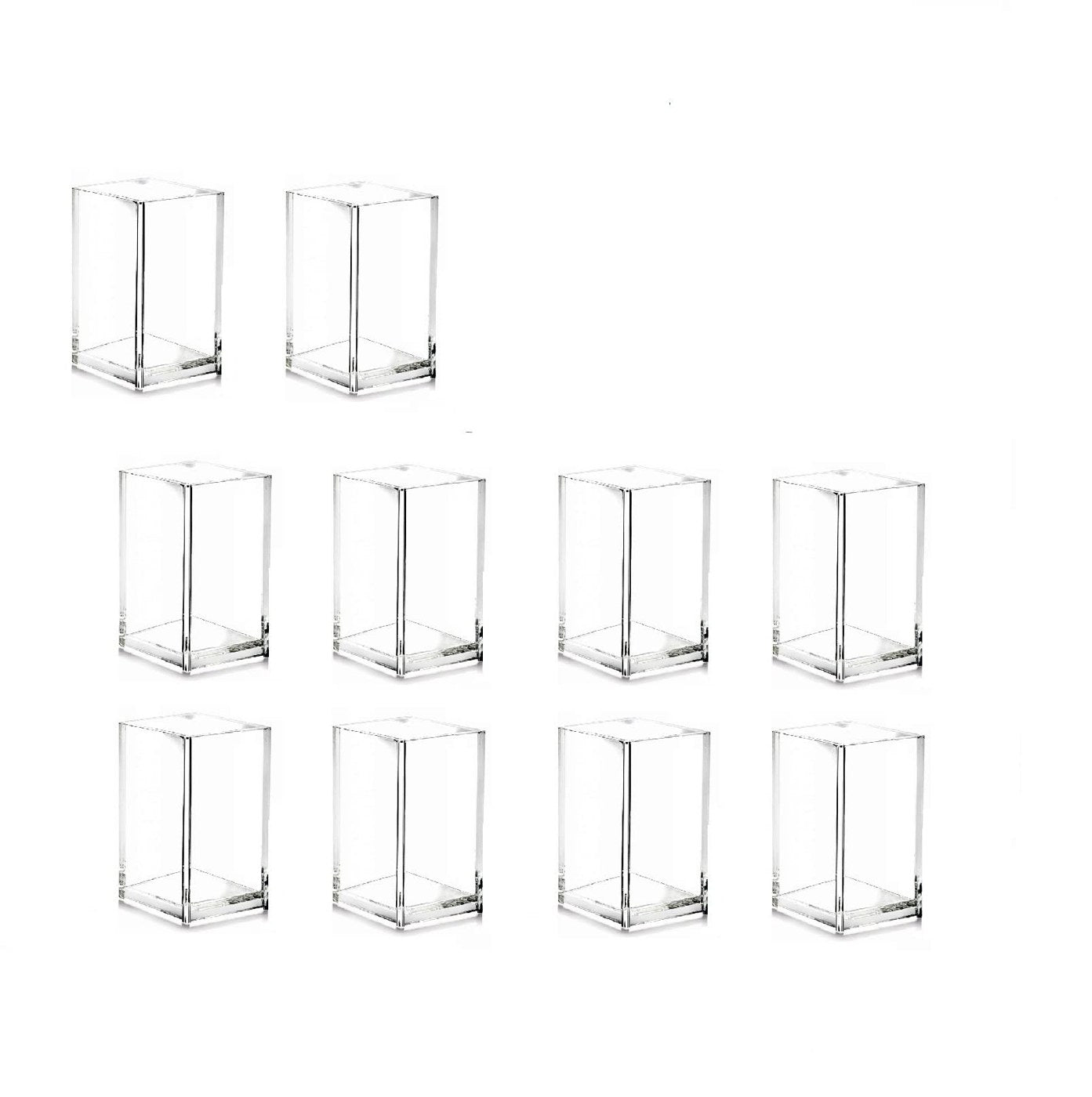Clear Acrylic Desk Organizer – Pen & Brush Holder