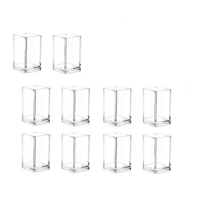 Clear Acrylic Desk Organizer – Pen & Brush Holder