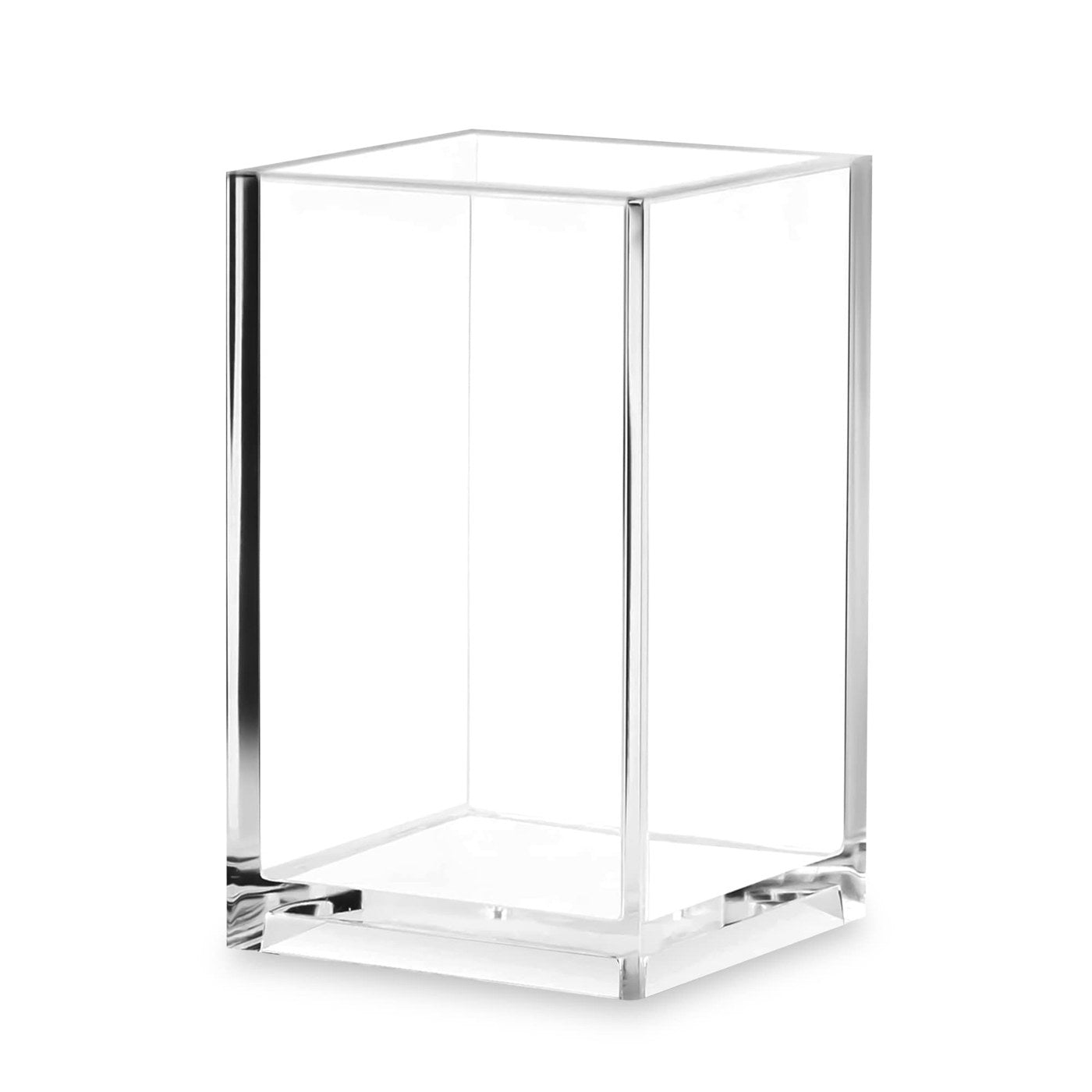 Clear Acrylic Desk Organizer – Pen & Brush Holder