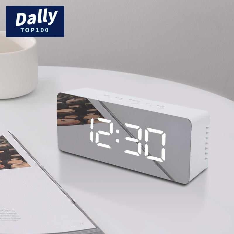LED Digital Alarm Clock with Temperature