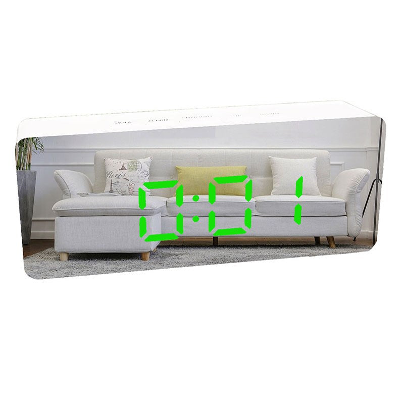 LED Digital Alarm Clock with Temperature