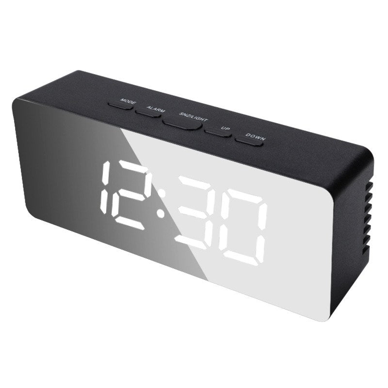 LED Digital Alarm Clock with Temperature