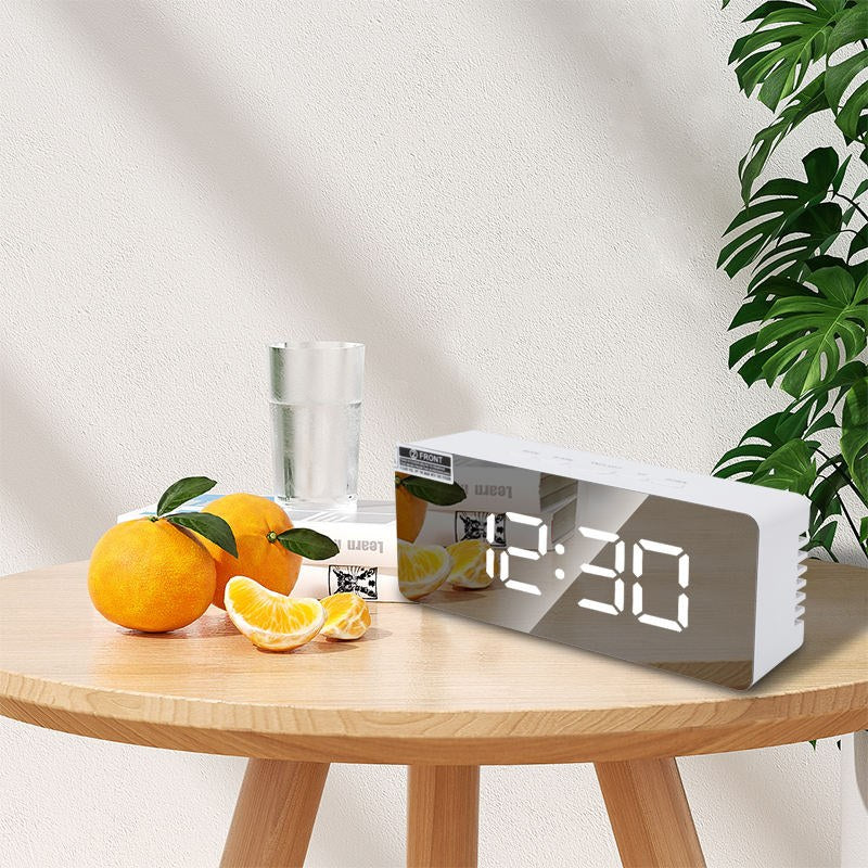 LED Digital Alarm Clock with Temperature