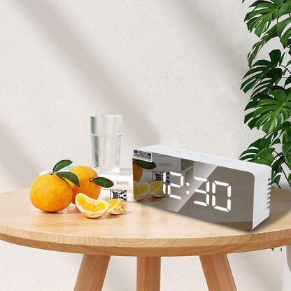 LED Digital Alarm Clock with Temperature