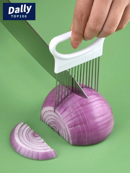Colorful Onion Slicer - Stainless Steel