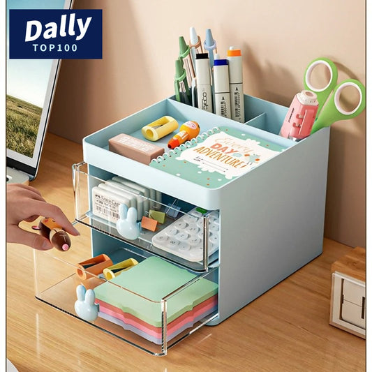 Compact Desk Organizer with Drawer