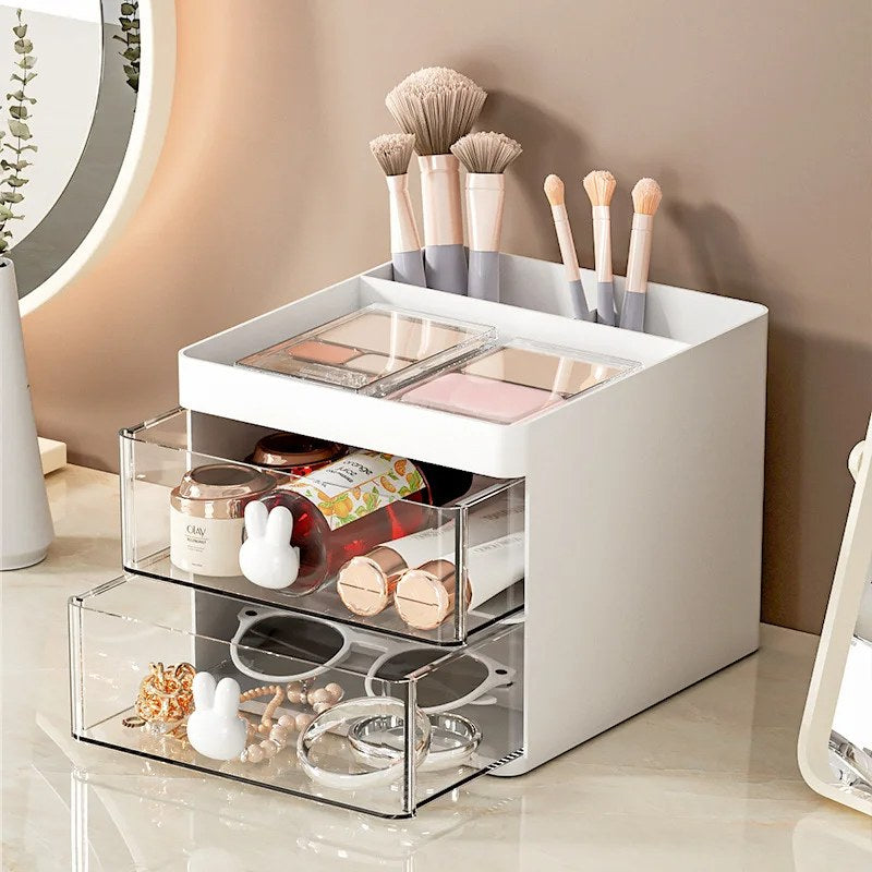 Compact Desk Organizer with Drawer