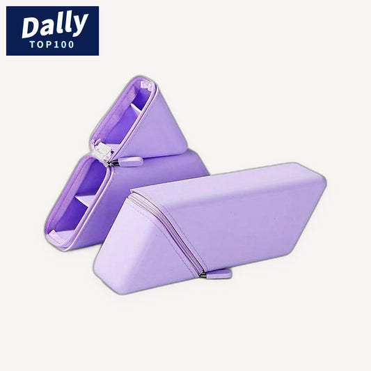 Collapsible Silicone Desk Organizer Cup