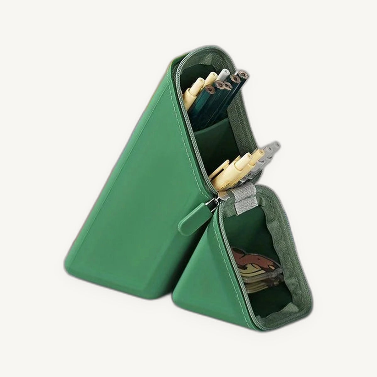 Collapsible Silicone Desk Organizer Cup