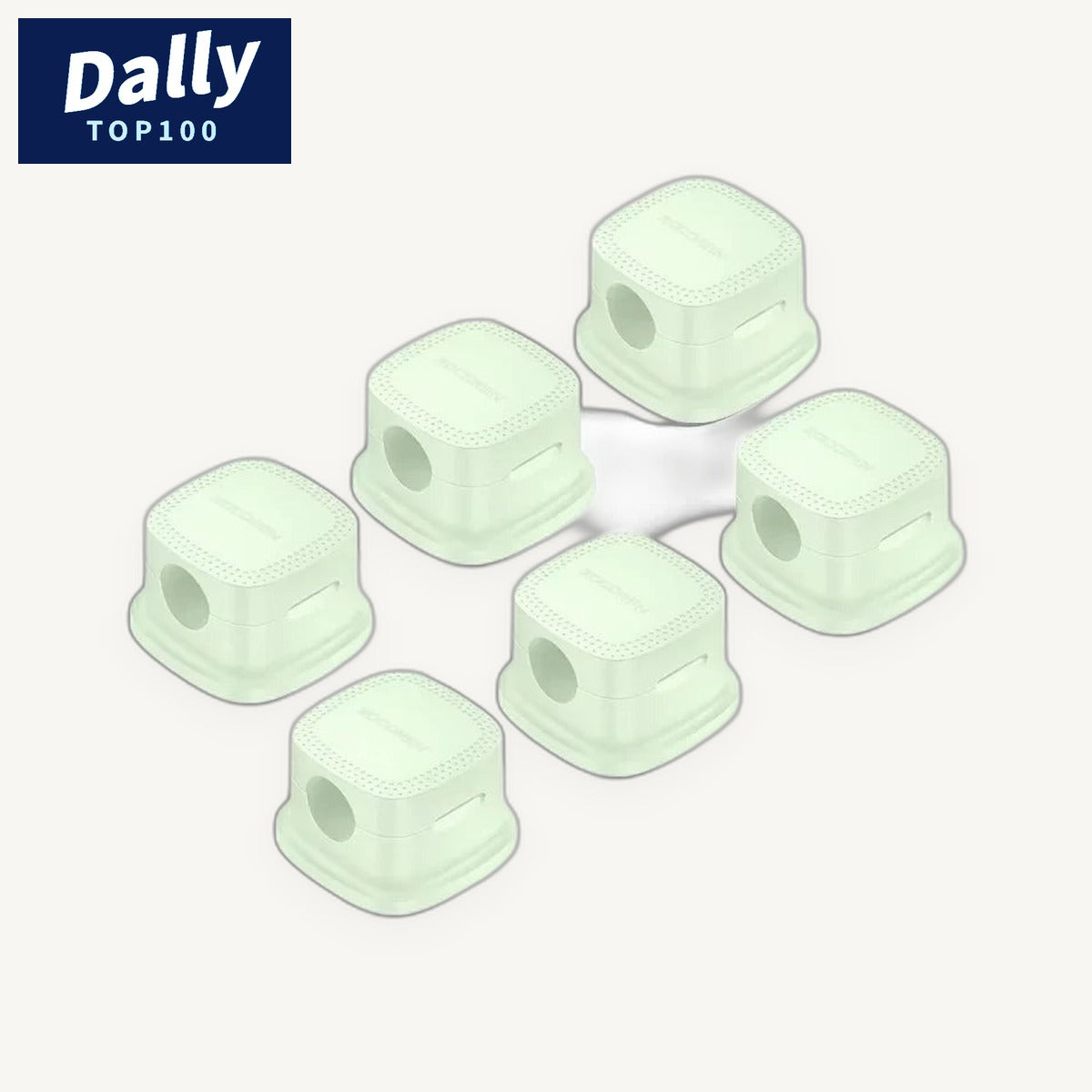 Magnetic Cable Organizer - 6 Pack