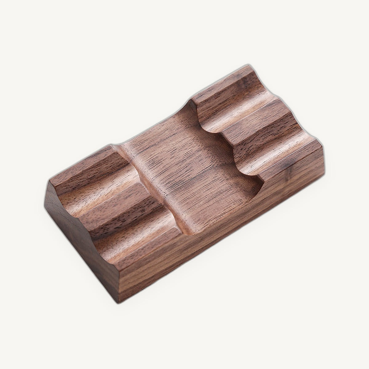 Walnut Wood Desk Pen Organizer