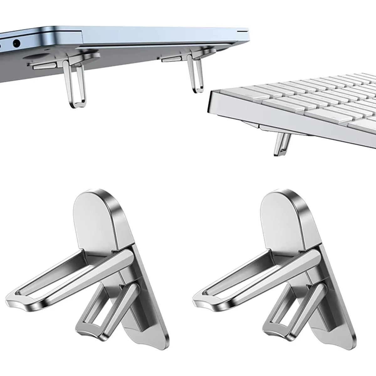 Portable Laptop Stand with Foldable Legs