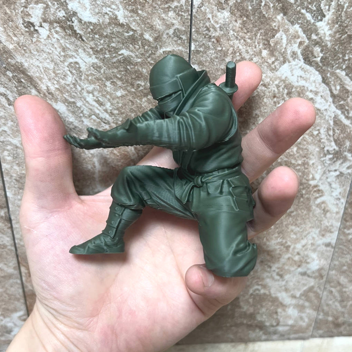 Ninja Desk Organizer - 3D Printed Pen Holder