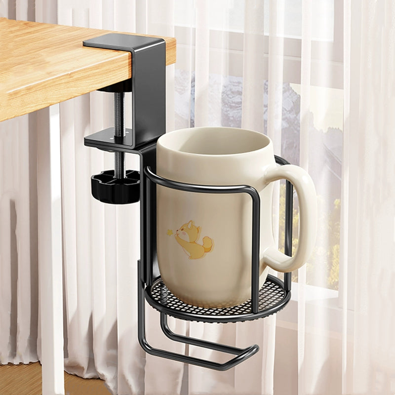 Adjustable Desk Cup Holder - No Tools Needed