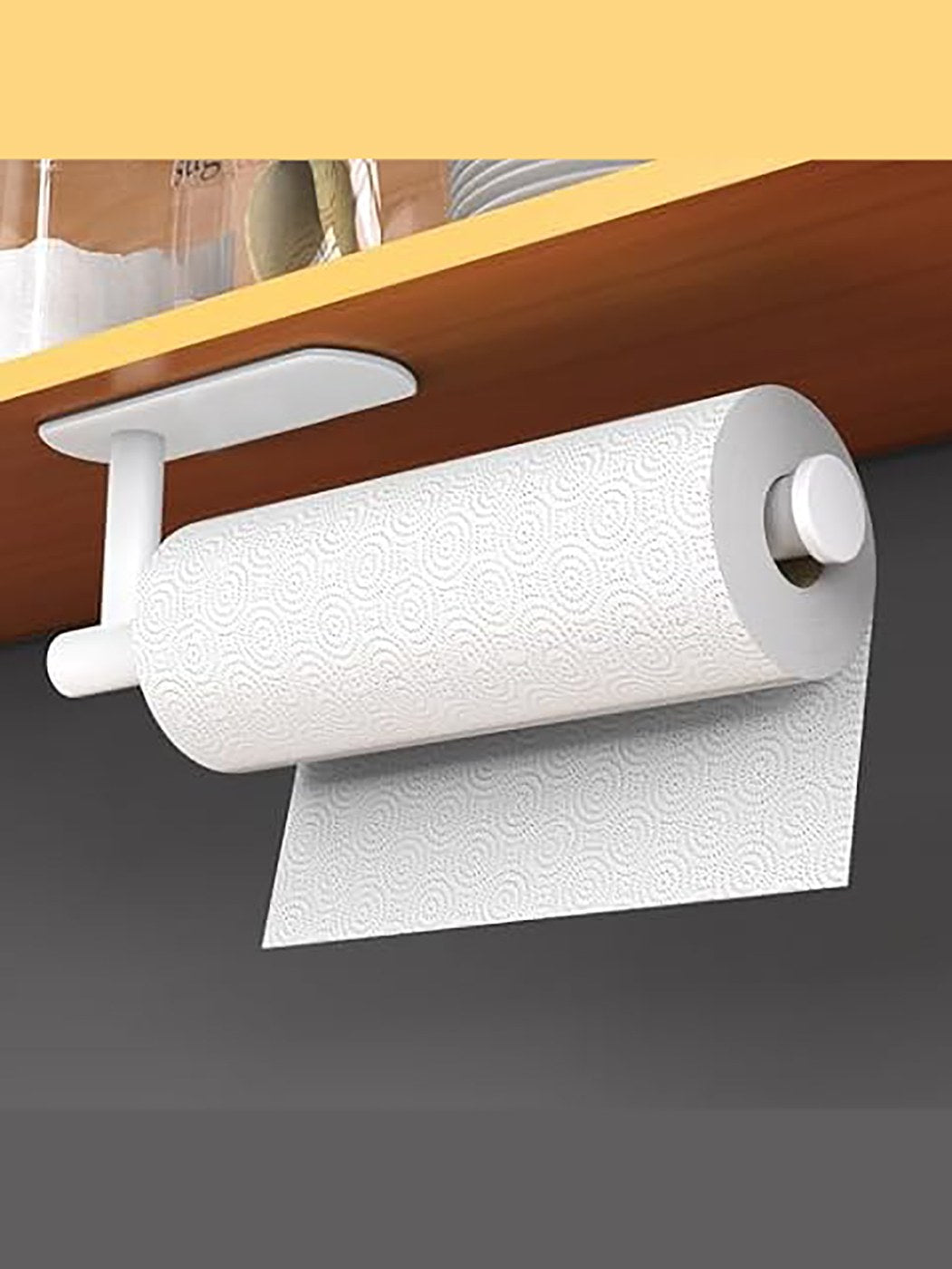 Stick-On Paper Towel Holder for Any Room