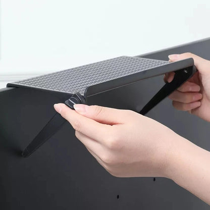 Monitor Stand with Storage Shelf