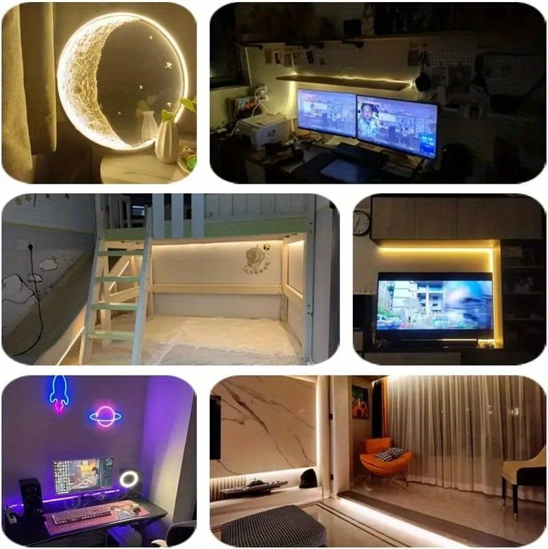 Dimmable LED Neon Strip Light with Touch Control