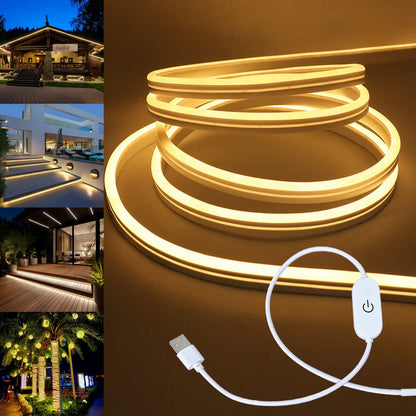 Dimmable LED Neon Strip Light with Touch Control