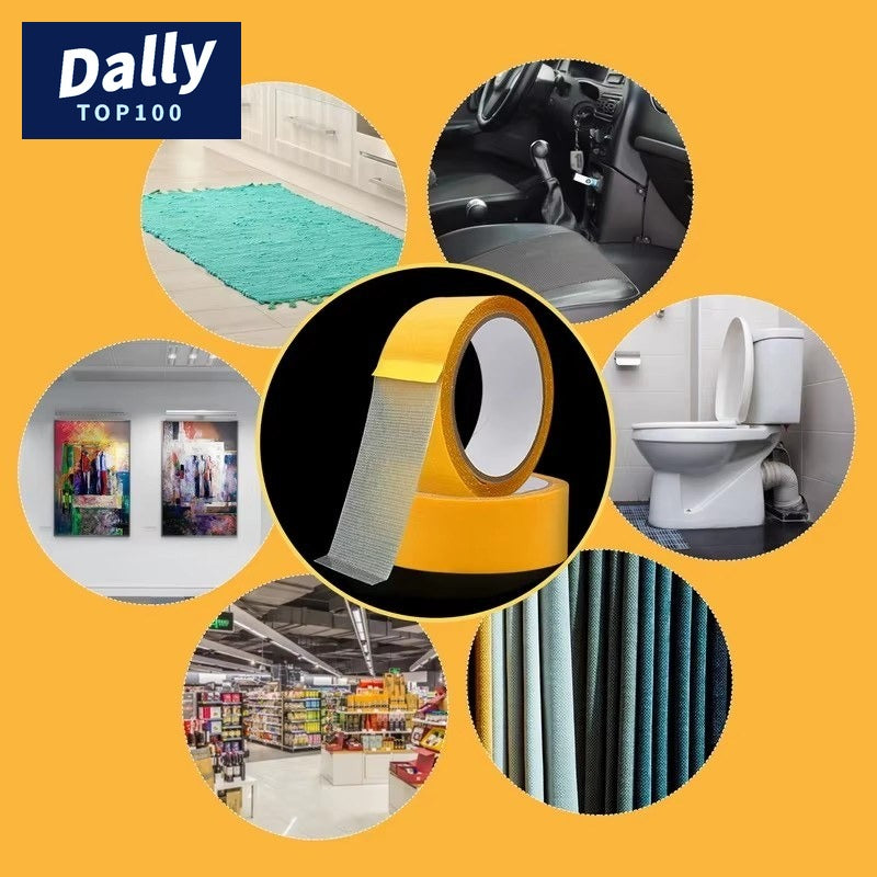 Clear Heavy-Duty Double-Sided Tape Roll