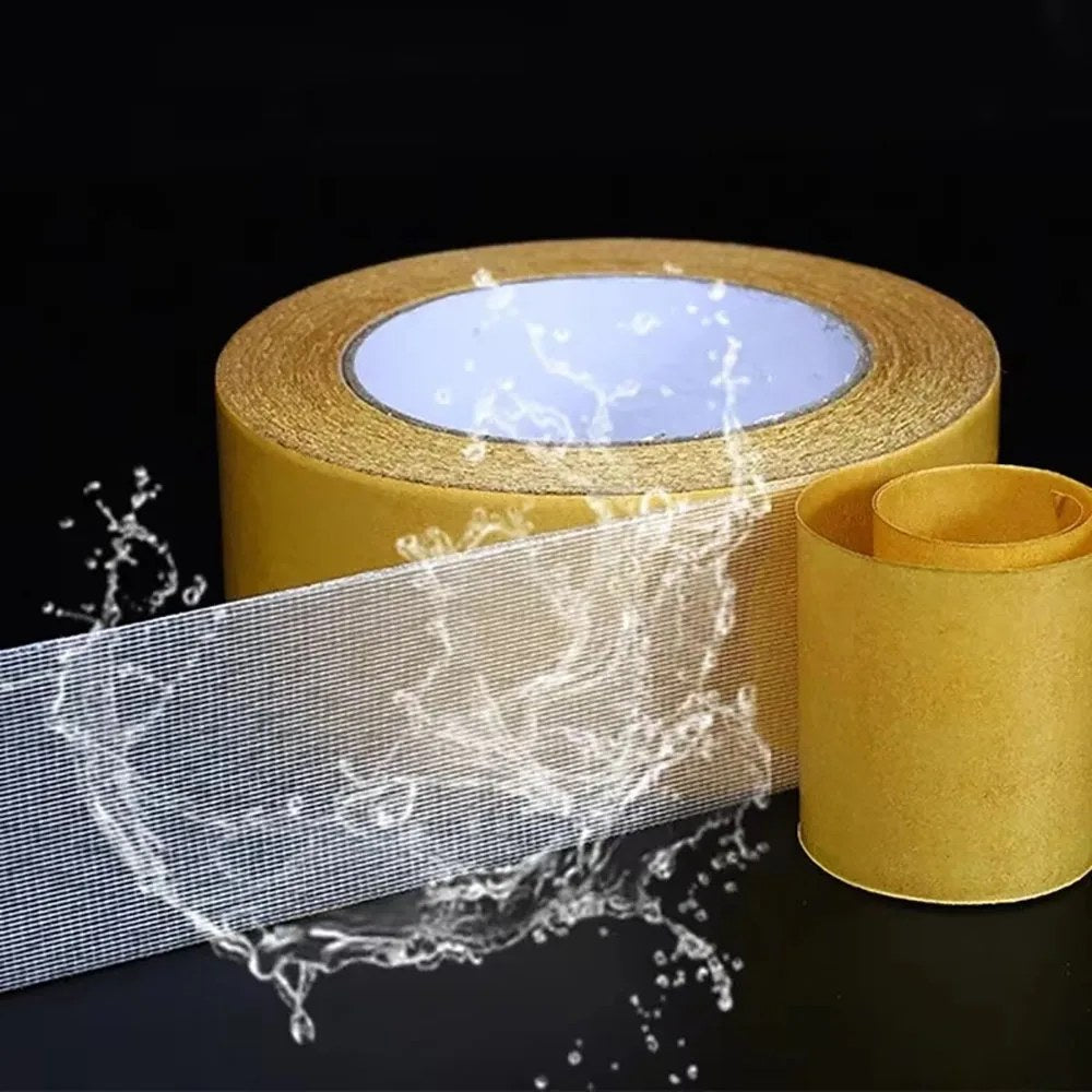 Clear Heavy-Duty Double-Sided Tape Roll