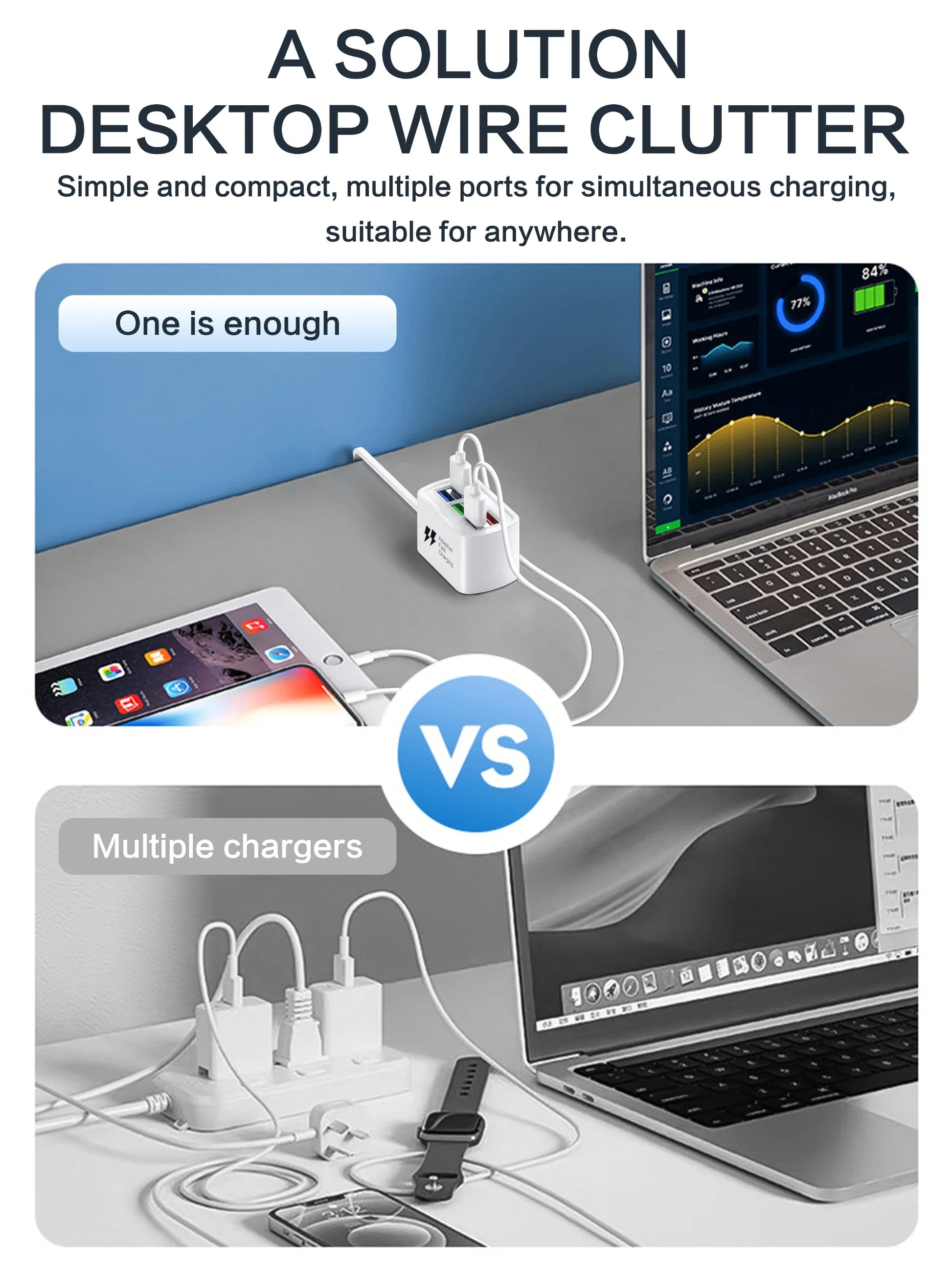 Multi-Port Desktop Charging Station