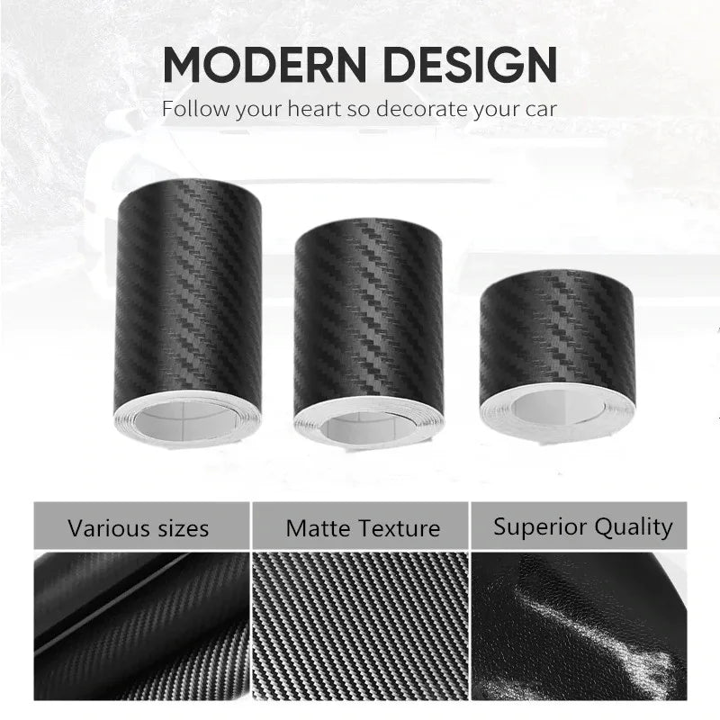 Carbon Fiber Door Edge Protector Tape